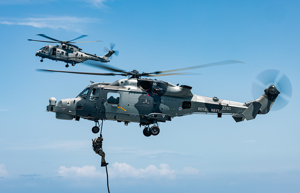 UK Carrier Strike Group on Operation Highmast 1 FLEET 20250611 ZB0007 311